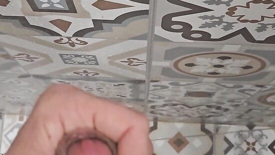 В душе       